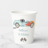 Two Fast Race Car Birthday