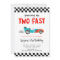 Two Fast Race Car Boy 2nd Birthday Party