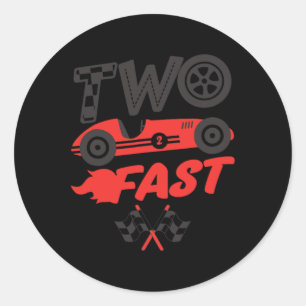 Two Fast Suicide Prevention Awareness Classic Round Sticker