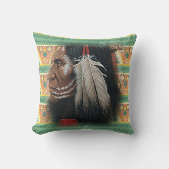 Two Feathers Cushion (Front)