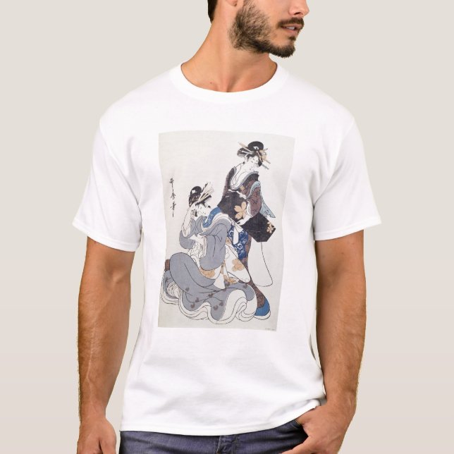 Two Female Figures T-Shirt (Front)