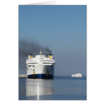 Two Ferries In Greece