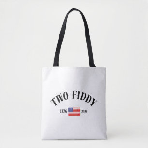Two Fiddy Tote Bag