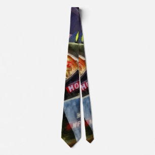 Two Fire Helmets And Fireman's Jacket Tie