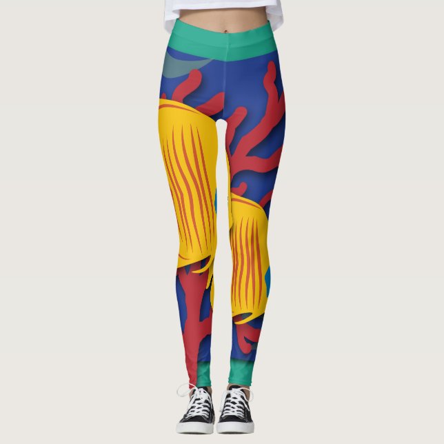 Two Fish Leggings (Front)