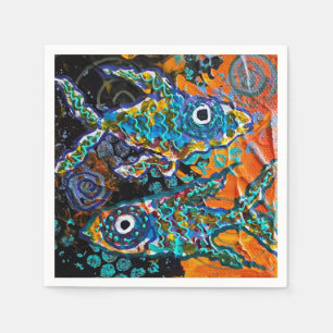 Two Fish Napkin