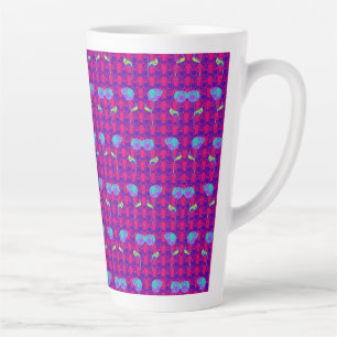Two Flowers Cupflowers Latte Mug