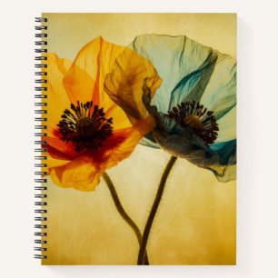 Two Flowers Notebook