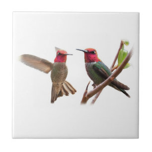 TWO FLYING JEWELS CERAMIC TILE