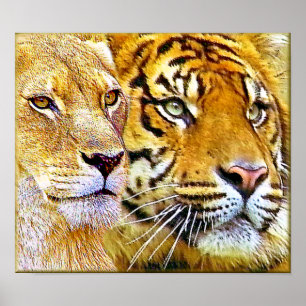 Two focused_Poster Poster