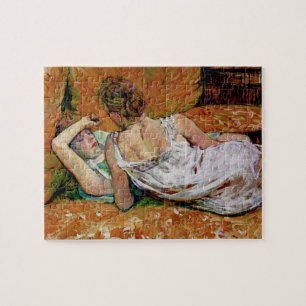 Two Friends by Henri de Toulouse-Lautrec Jigsaw Puzzle