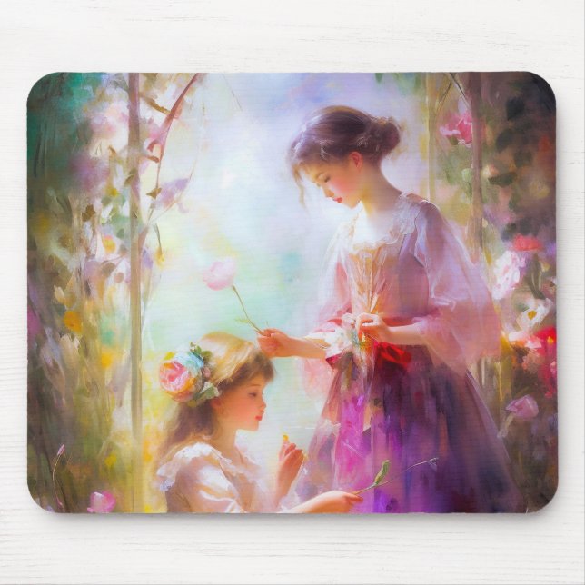 Two Friends  Mouse Pad (Front)
