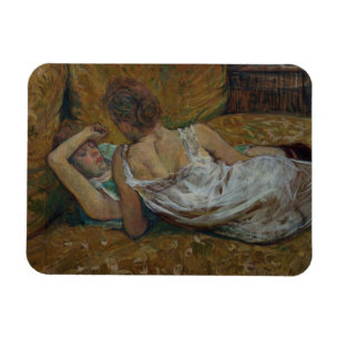 Two friends (pastel) magnet