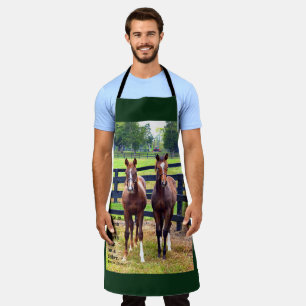Two Friends with Proverbs 18:24 Apron