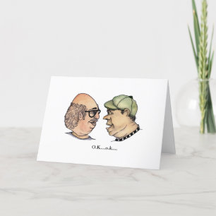 Two Funny Guys and Their Meds Card