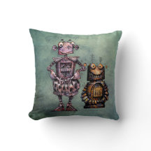 Two Funny Kid's Steampunk Robots!