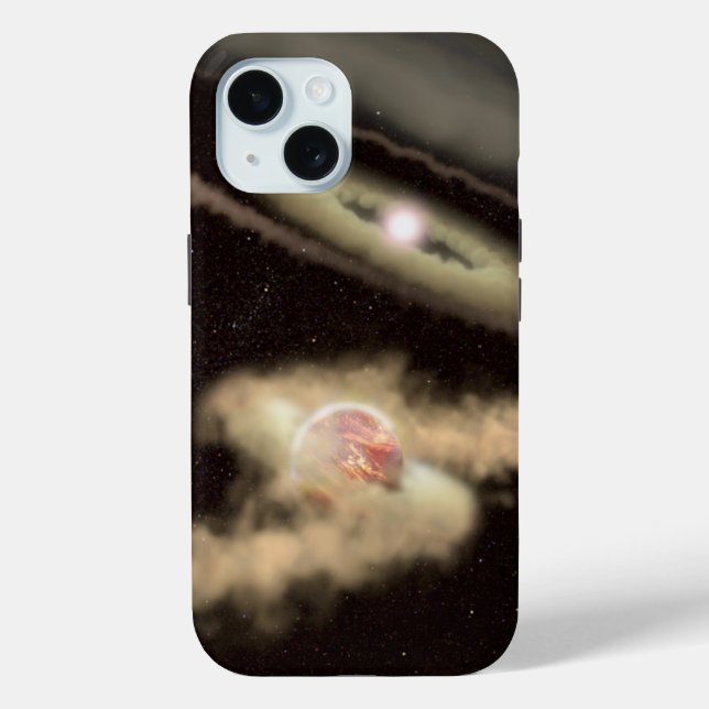 Two Gas Giant Exoplanets Orbiting A Young Star Case-Mate iPhone Case (Back)