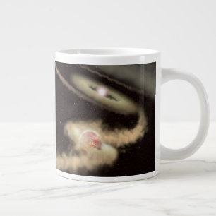 Two Gas Giant Exoplanets Orbiting A Young Star Large Coffee Mug
