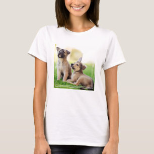 Two German Shepherd Puppies T-Shirt