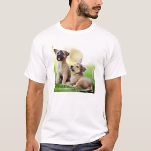 Two German Shepherd Puppies T-Shirt