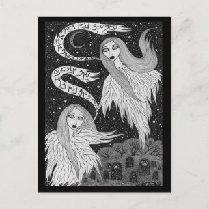 Two Ghosts Postcard