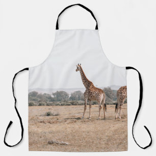 TWO GIRAFFES APRON
