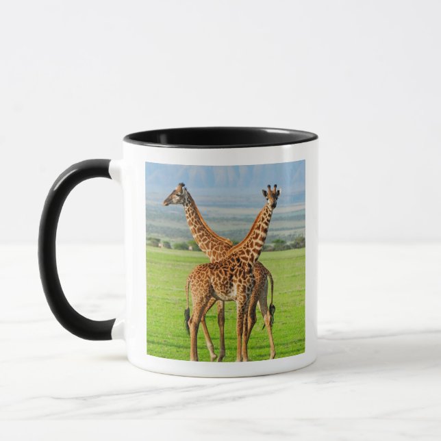 Two Giraffes Mug (Left)