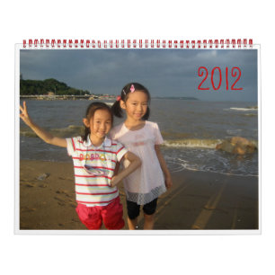 Two girls calendar