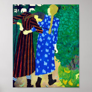 Two Girls, Edouard Vuillard Poster