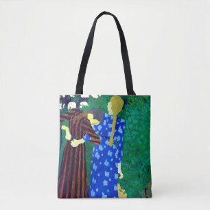 Two Girls, Edouard Vuillard Tote Bag