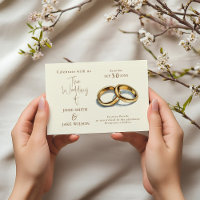 Two gold Wedding rings illustration wedding