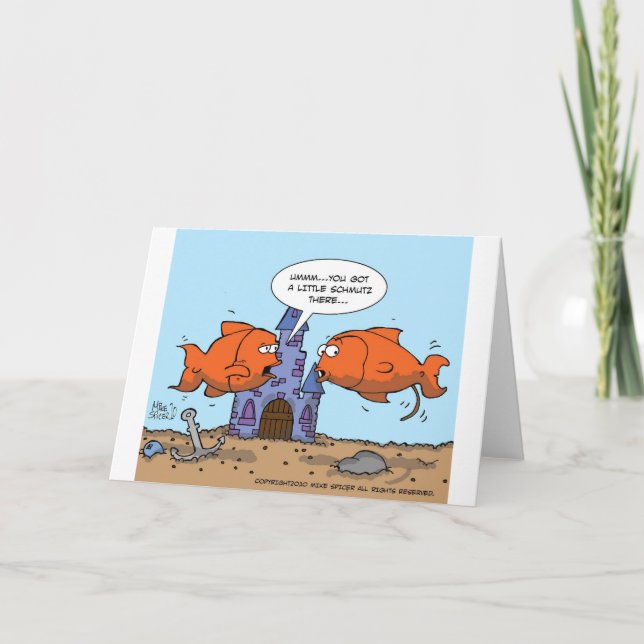 Two Goldfish--Friendship Card (Front)