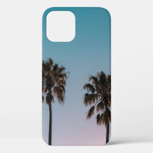 TWO GREEN PALM TREES iPhone 12 CASE