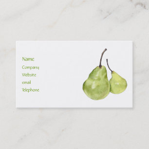 Two Green Pears Profile Card