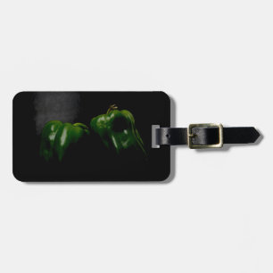 Two Green Peppers cd lta Luggage Tag
