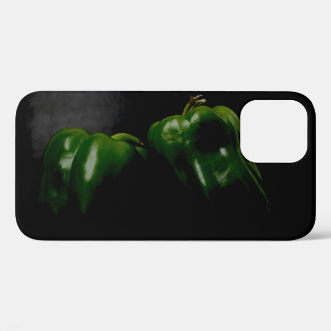 Two Green Peppers iphm Case-Mate iPhone Case (Back (Horizontal))