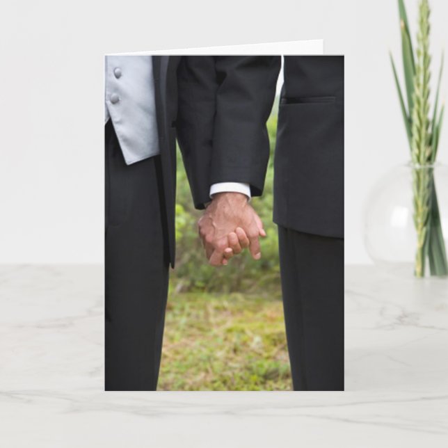 Two Grooms Card (Front)