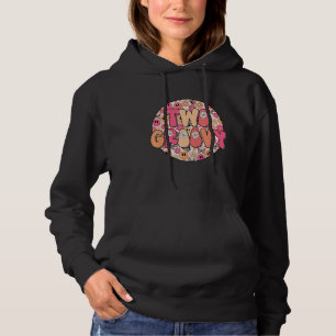 Two Groovy Birthday Party 2 Year Old Birthday 2nd Hoodie