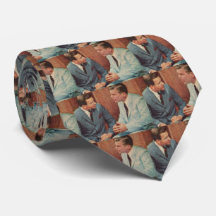 two guys talking tie