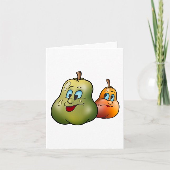 Two Happy Pears Card (Creator Uploaded)