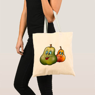 Two Happy Pears Tote Bag