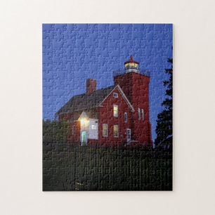 Two Harbour Lighthouse Jigsaw Puzzle