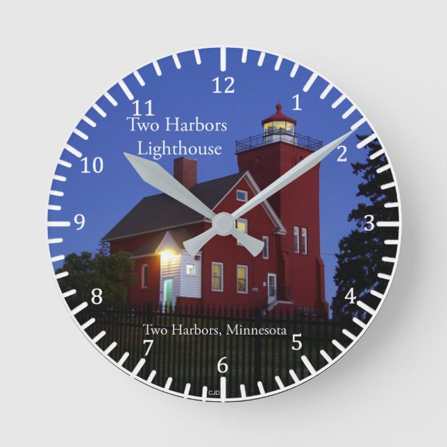 Two Harbours Lighthouse clock (Front)