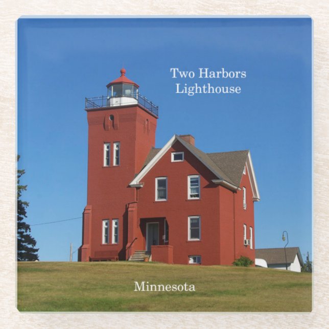 Two Harbours Lighthouse coaster (Front)