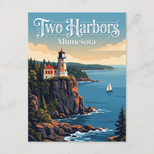Two Harbours, Minnesota Postcard