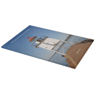Two Harbours South Breakwater Light cutting board