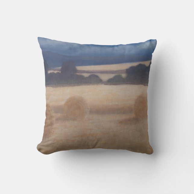 Two Hay Bales 2012 2 Cushion (Front)