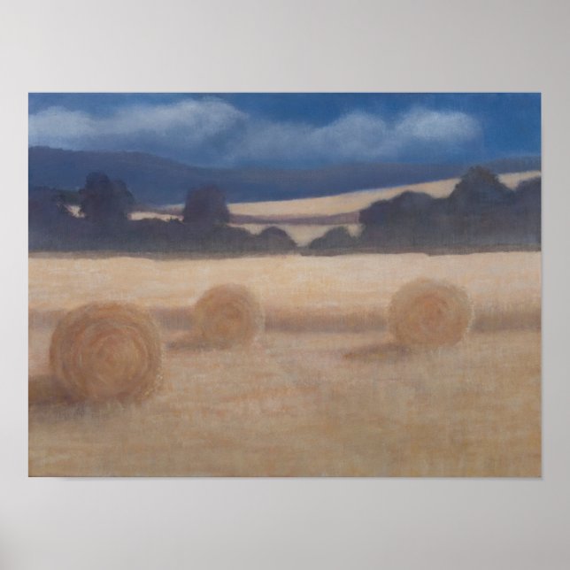 Two Hay Bales 2012 2 Poster (Front)