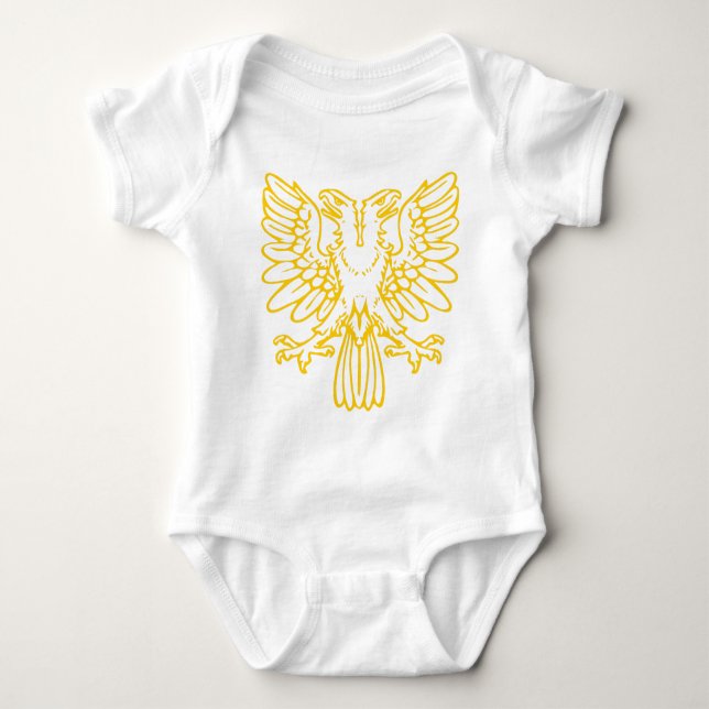 Two Headed Eagle - Amber Baby Bodysuit (Front)