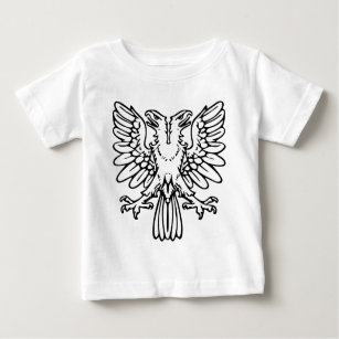 Two Headed Eagle - Black Baby T-Shirt